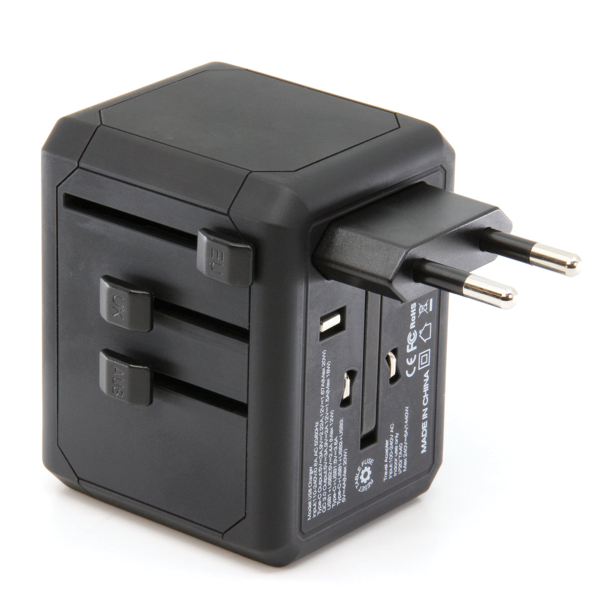 iQ Universal Travel Adapter with USB