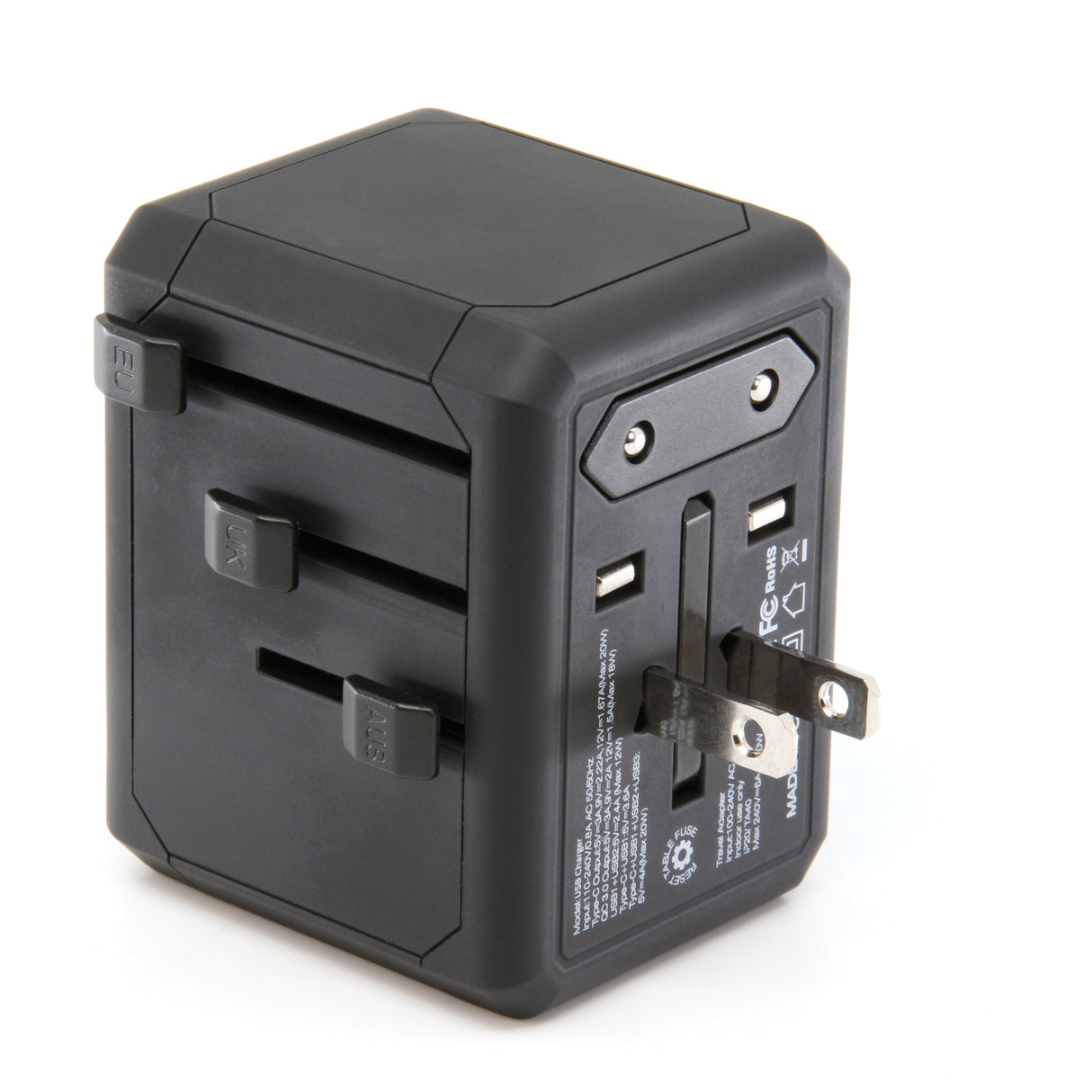 iQ Universal Travel Adapter with USB