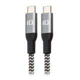 iQ USB Type-C to Type-C Cable - Braided - 3m/10ft