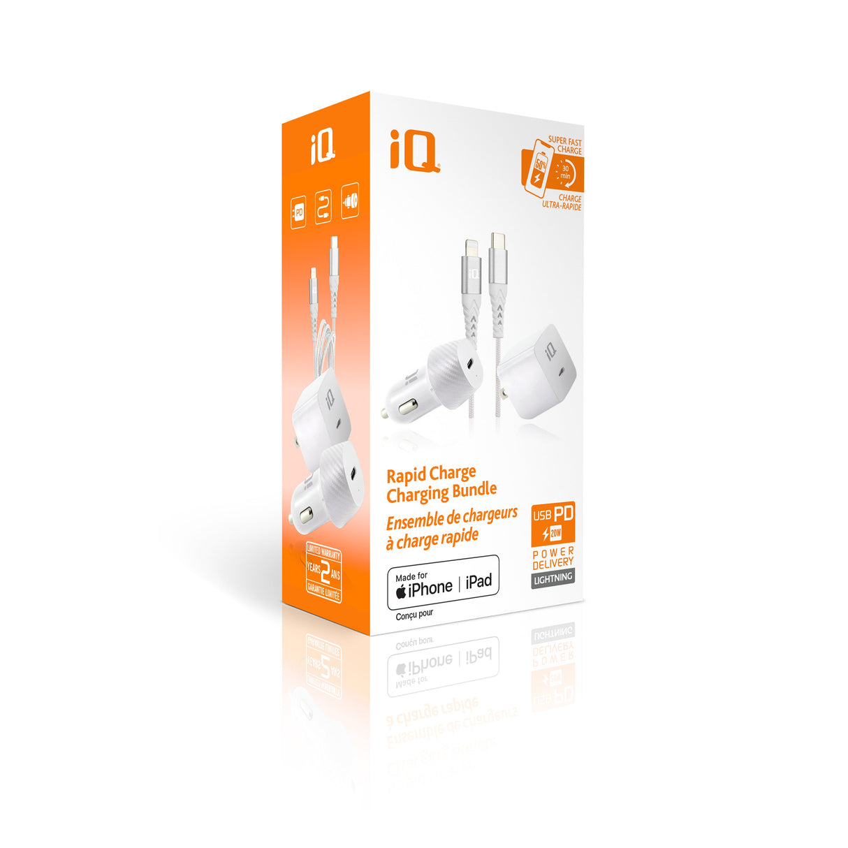 iQ Rapid Charge USB PD Value Bundle for iPhone and iPad