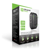 Ultralink Power: 6 Outlet 2 USB 3.1A Surge Protector