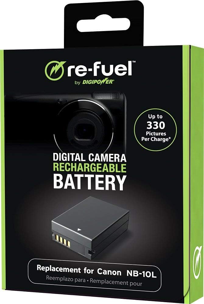 Re-Fuel Camera Battery for Canon NB-10L