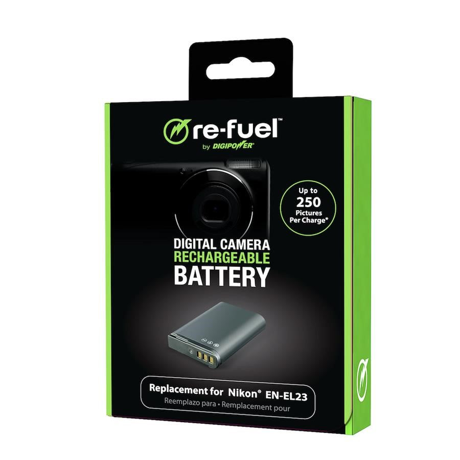 Re-Fuel Camera Battery for Nikon EN-EL23