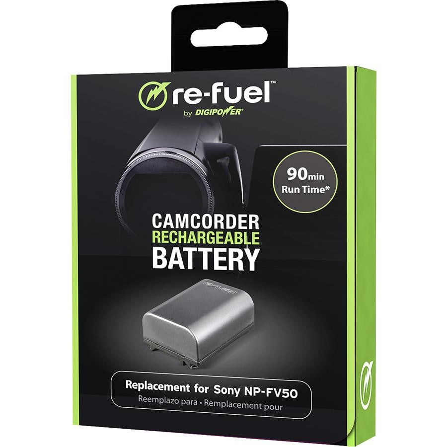 Re-Fuel Camera Battery for Sony NP-FV50