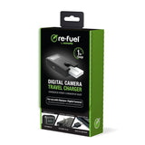 Re-Fuel Travel Charger for Olympus with USB