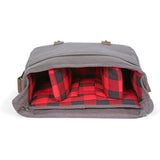 Roots Flannel Collection Large Messenger Bag