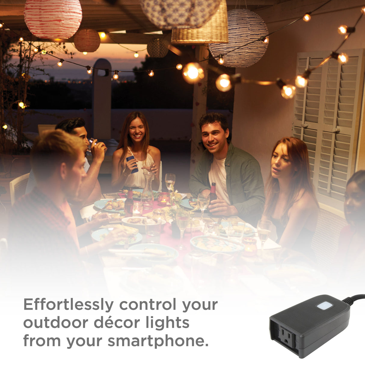 UltraLink Smart Home Wifi Outdoor Plug