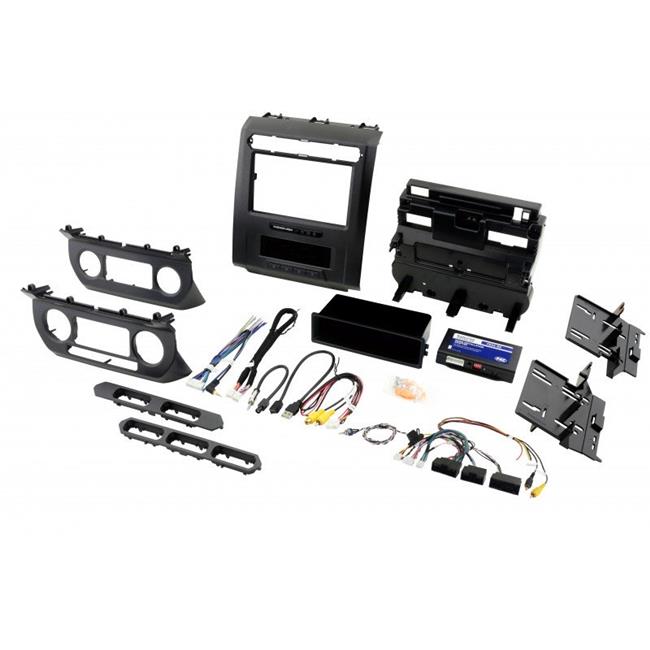 AAMP 2015-2016 Ford F-Series Pickup Dash Kit with Camera