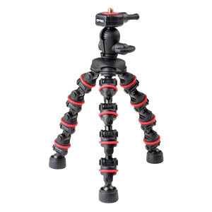 Optex Flexible Mini Tripod - Black/Red