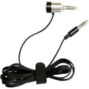 AAMP ISMJ33 - 3' 3.5mm to 3.5mm Aux Cable w/ Built-in Mic