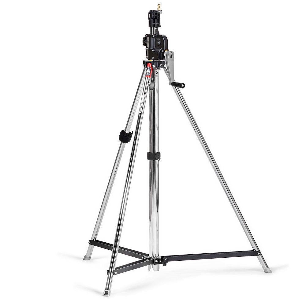 Manfrotto Black Steel 2-Section Wind Up Stand