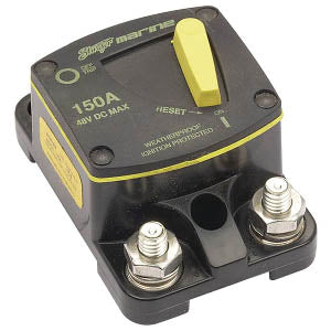 SCBM150 - Stinger 150 AMP MARINE Circuit Breaker