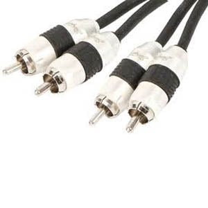 Stinger SI8220 - 8000 Series Silver RCA - 20 FT