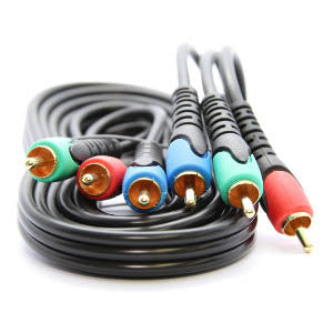 Ultralink Component Video Cable 3 RCA to 3 RCA - 2m/6ft